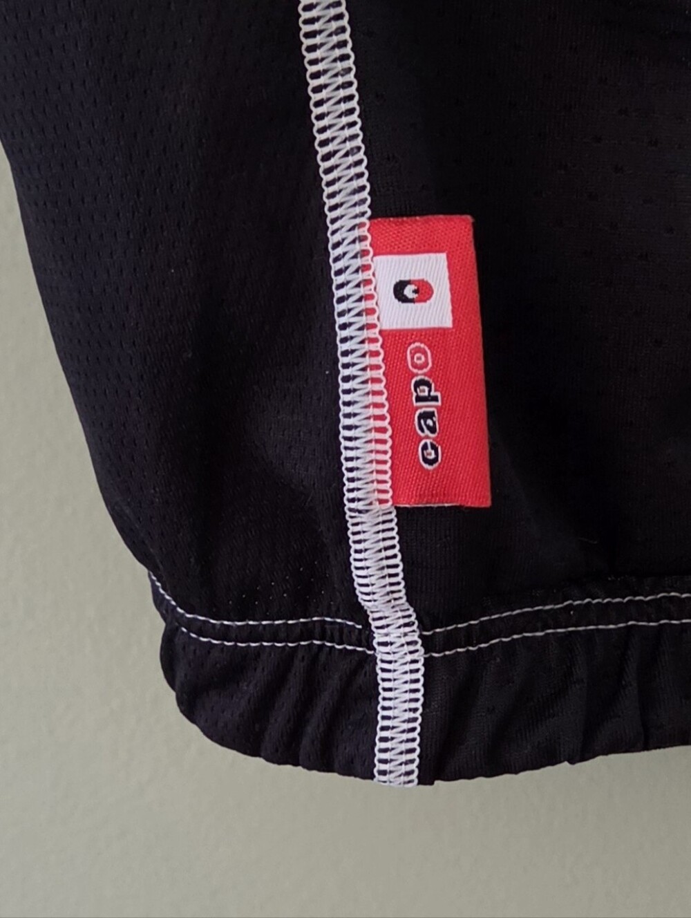 Capo G.S. Cycling Jersey Men's Medium White Black Pink Made in Italy - Picture 3 of 8
